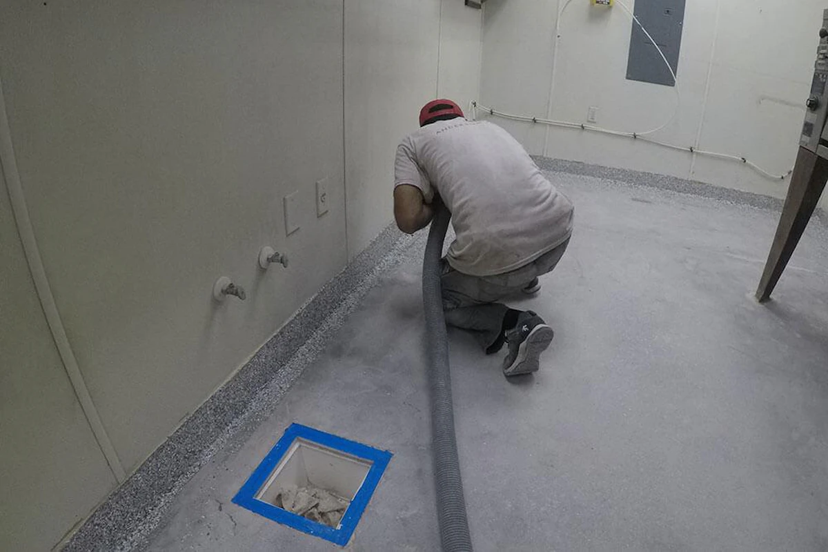 Anderson Painting epoxy floor coating safety