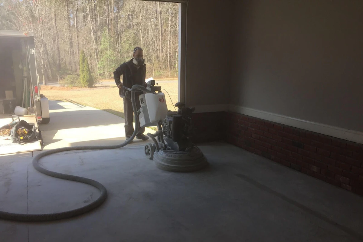 Multi-service contractor on a floor in Raleigh