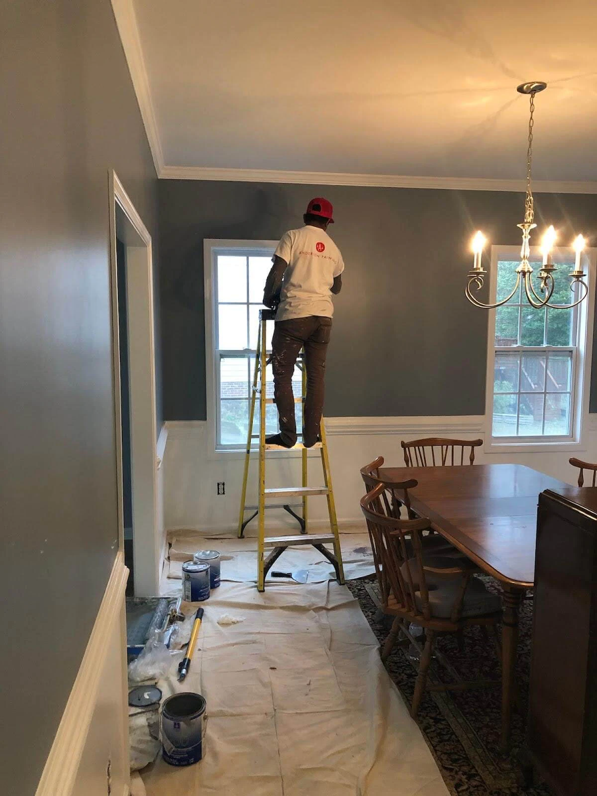 Anderson Painting Hiring Professional Painters Winter Interior Projects Raleigh Wilmington Nc