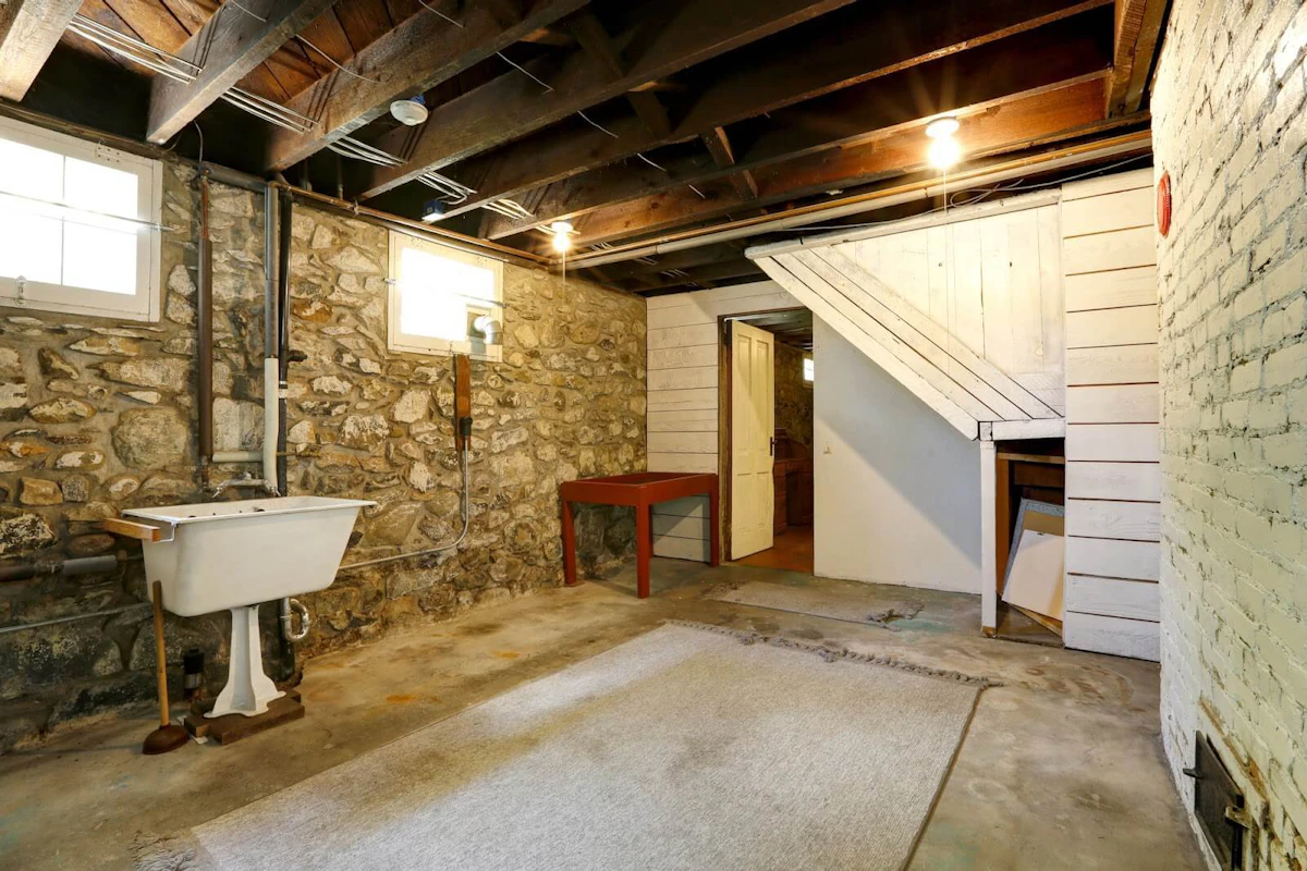 Newly renovated basement