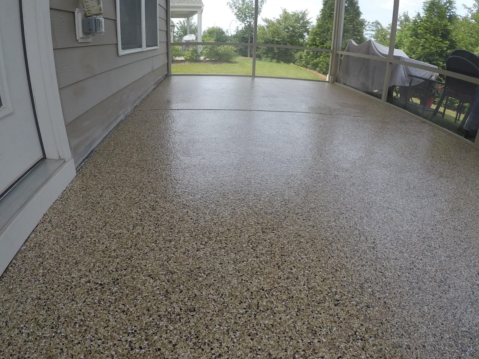 polyurea patio coating